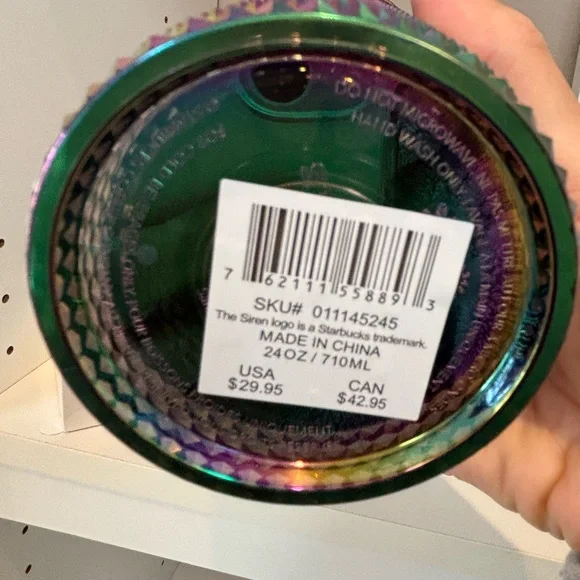 Starbucks NWT Multicolor Studded Tumbler - Picture 3 of 3